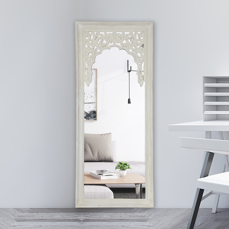 Large Wood Decor Mirror XR3680